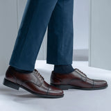 Styled On-Foot Perspective Demonstrating Ankle Fit & Silhouette on Model
