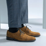 Styled On-Foot Perspective Demonstrating Ankle Fit & Silhouette on Model