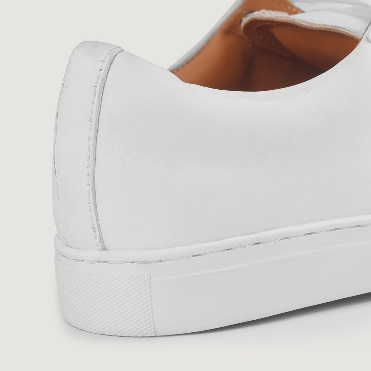 Orlaven Murphy Low Top White Leather Sneakers footwear image 9