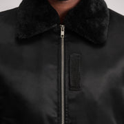 Interior View Showing Quilted Polyester Lining &amp; Dual Inside Utility Storage Pockets