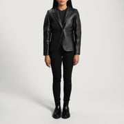 
Authentic Sheepskin Leather with Aniline Finish Grain Texture & Heavy-Duty Seam Stitching Detail