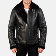 Francis B-3 Black Bomber Jacket – alternate product view 4