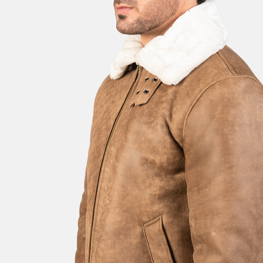 Francis B-3 Black Bomber Jacket – alternate product view 6