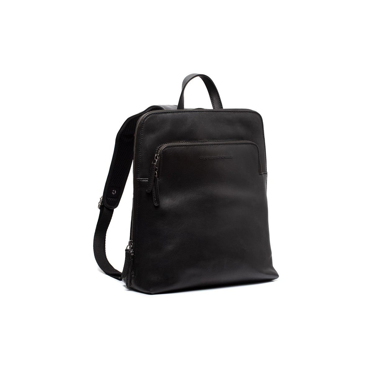 
Fornella Full-Grain Leather Backpack in Classic 100% Full-Grain Leather - Full Exterior Front Profile View | Buy Online