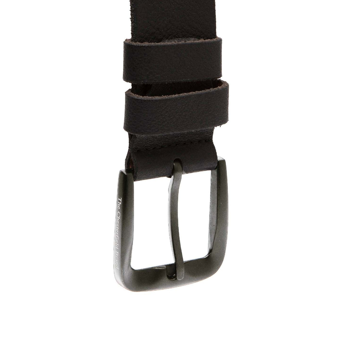 
Copper Full-Grain Leather Belt - Structured Side Profile Showing Gusset Depth & Expansion Capacity
