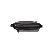 
Classic 100% Full-Grain leather Bag - Rear Perspective Showing Reinforced Leather Straps & Stitching
