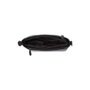 
Mumbai Full-Grain Leather Crossbody Bag - Structured Side Profile Showing Gusset Depth & Expansion Capacity