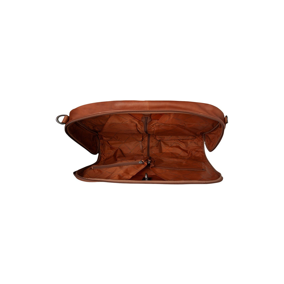 Cognac Leather Garment Bag Josh, detail view 3