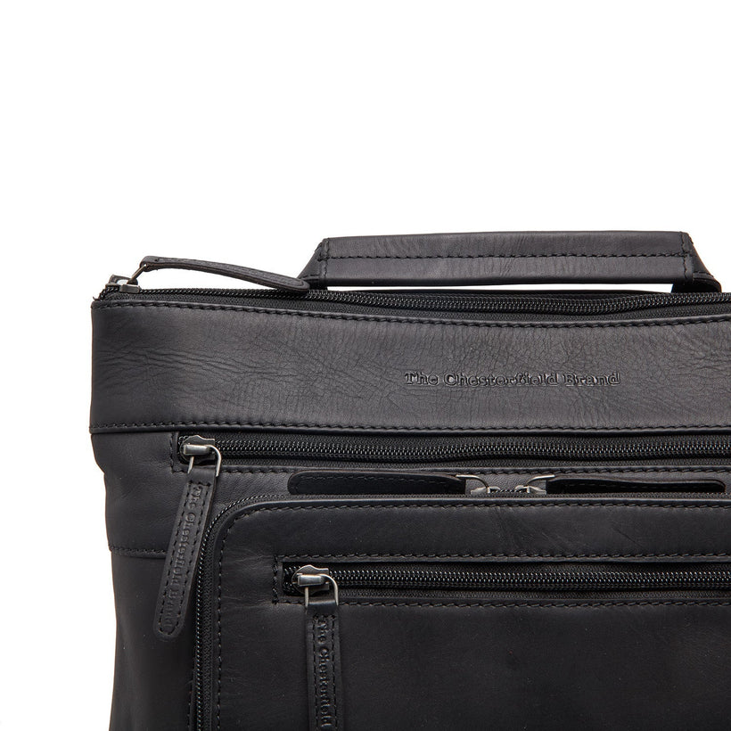 Caldero Full-Grain Leather Laptop Backpack