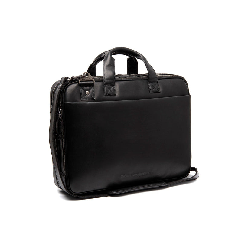 Iseo Full-Grain Leather Laptop Bag