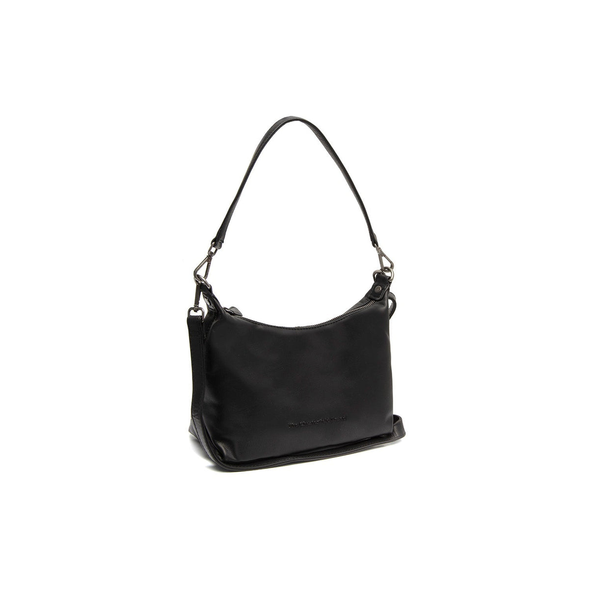 Christie Full-Grain Leather Shoulder Bag in Classic 100% Full-Grain Leather - Full Exterior Front Profile View | Buy Online