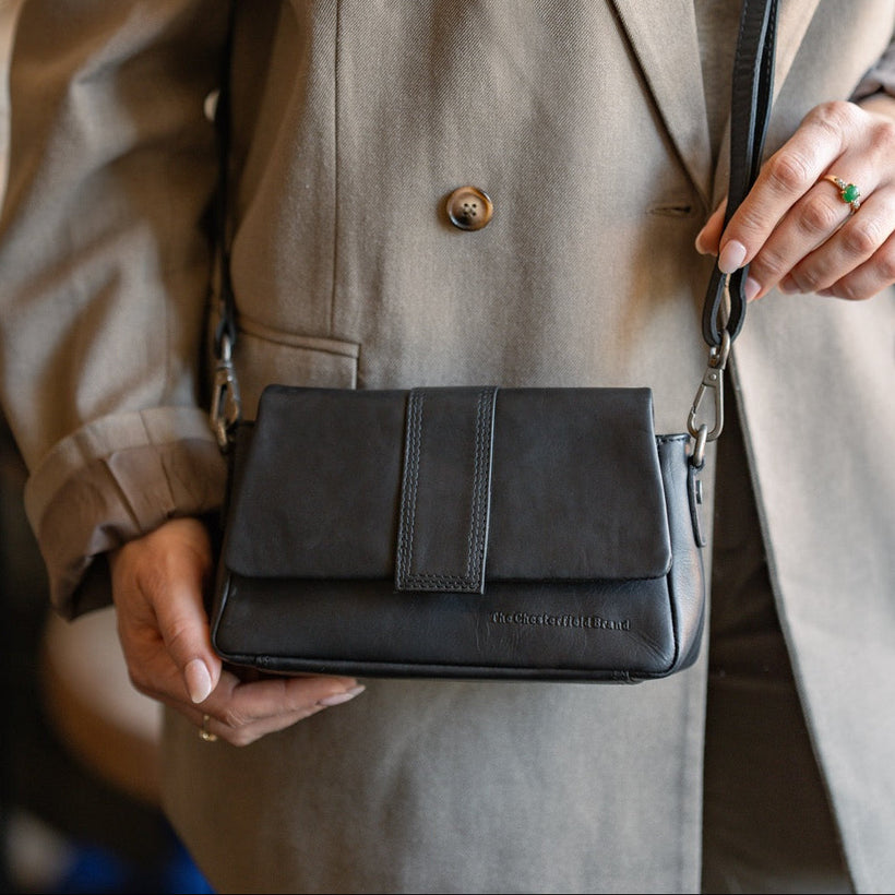 Clifden Full-Grain Leather Shoulder Bag