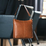 
Jen Full-Grain Leather Shoulder Bag – alternate product view 2