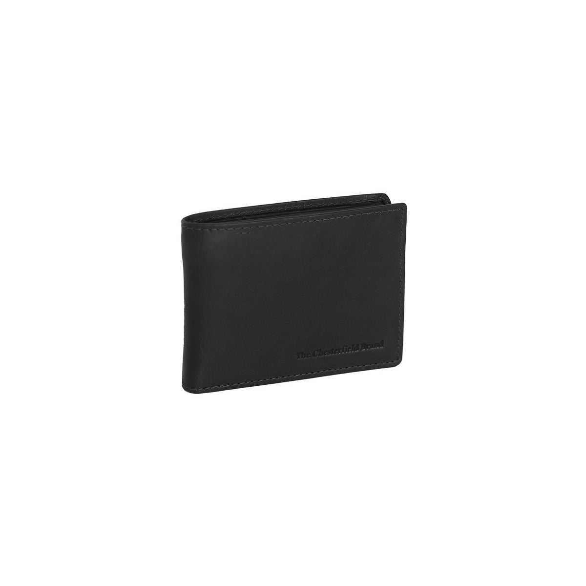 Enzo Full-Grain Leather Wallet in Classic 100% Full-Grain Leather - Full Exterior Front Profile View | Buy Online