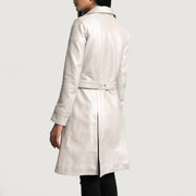 Authentic Sheepskin Leather with Aniline Finish Grain Texture &amp; Heavy-Duty Seam Stitching Detail
