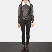 Stella G-1 Leather Bomber Jacket – alternate product view 3
