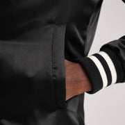 Interior View Showing Quilted Polyester Lining & Dual Inside Utility Storage Pockets